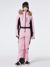 Women's Arctic Queen Slim Fit Windproof One Piece Ski Suit